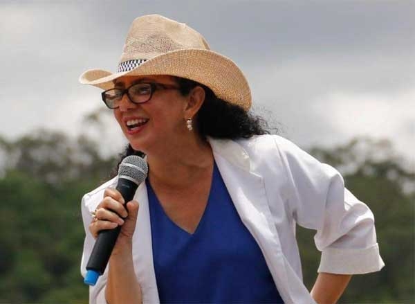 Ligia Ramos, aspirante a diputada por el departamento de Francisco Morazán.