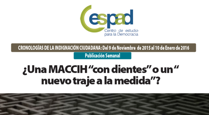 ¿Una MACCIH «con dientes» o «un nuevo traje a la medida»?