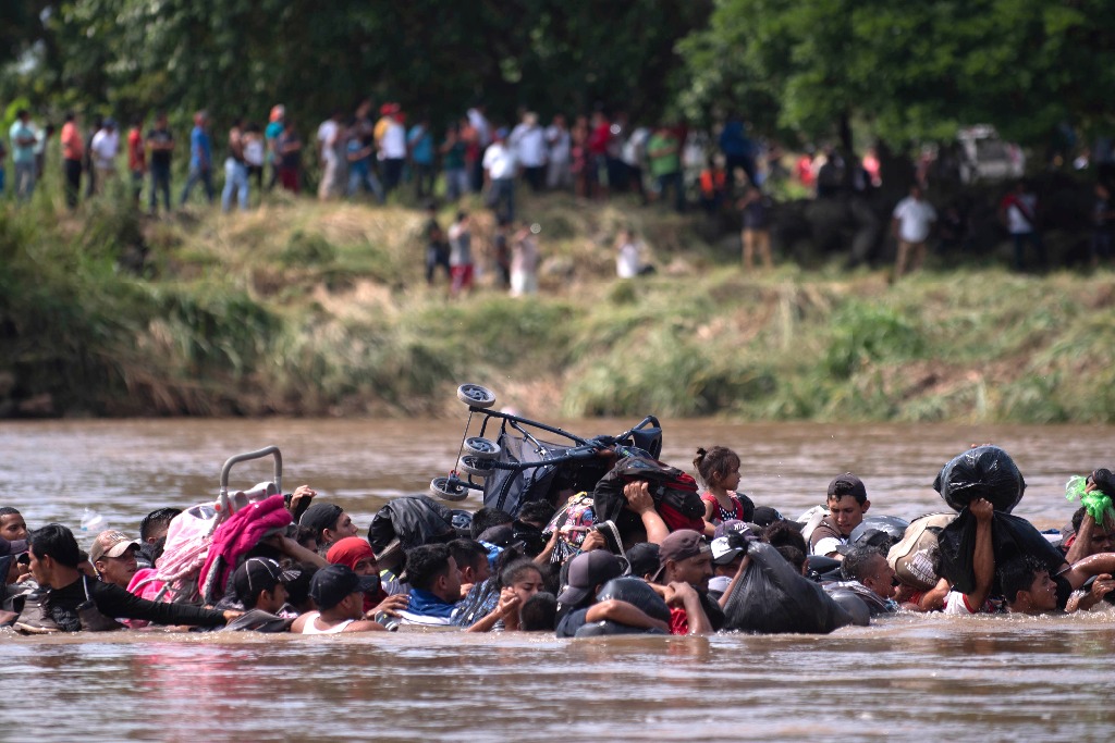 CRONOLOG A Caravana migrante amenazada por la militarizaci n de